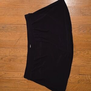 SONNET SHORES BRAND WOMEN'S PLUS SIZE BLACK BATHING SUIT SKIRT BOTTOM SIZE 16